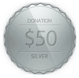 Donation Silver Coin