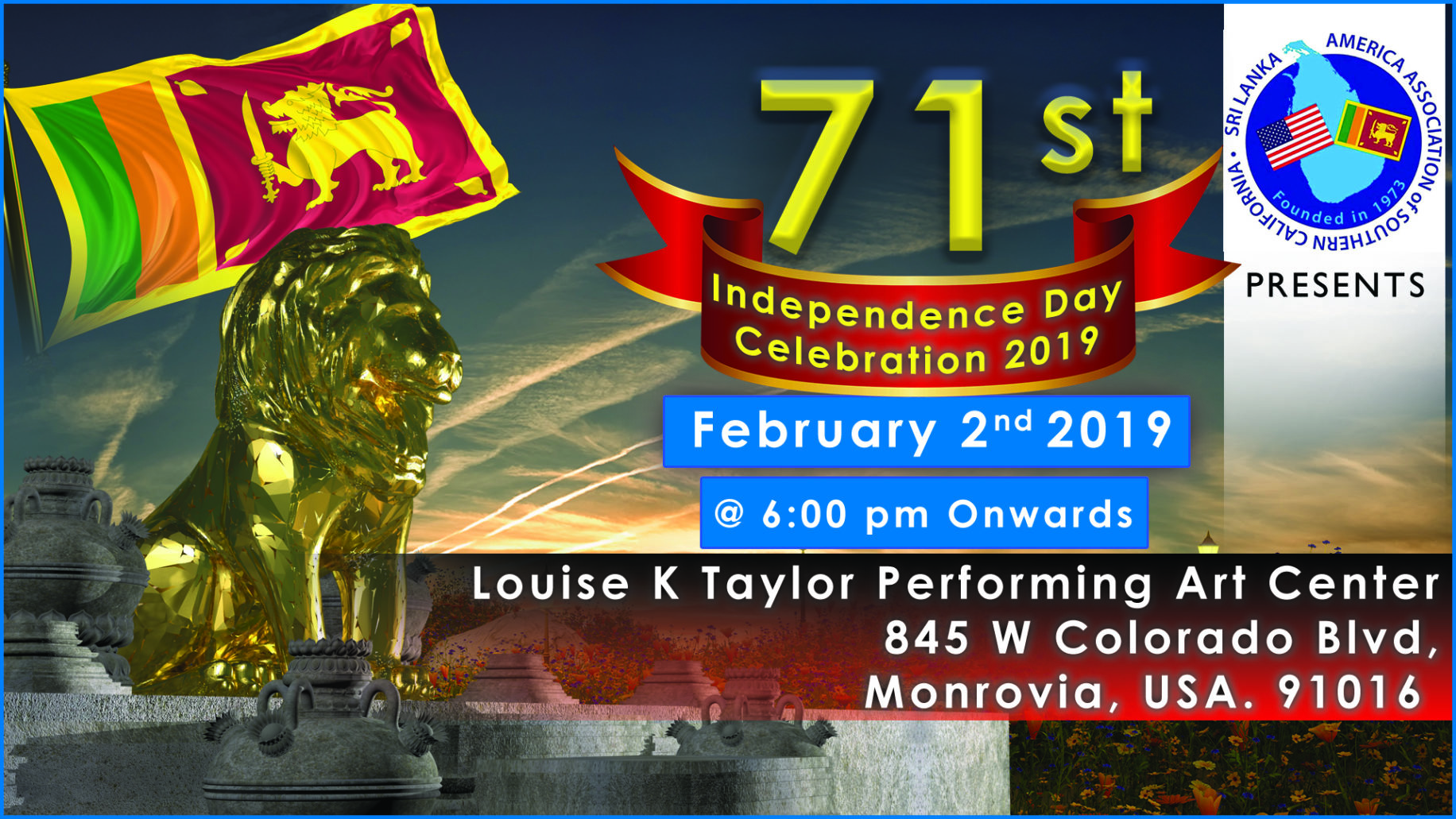 71st Sri Lanka Independence Day Celebration Sri Lanka Foundation
