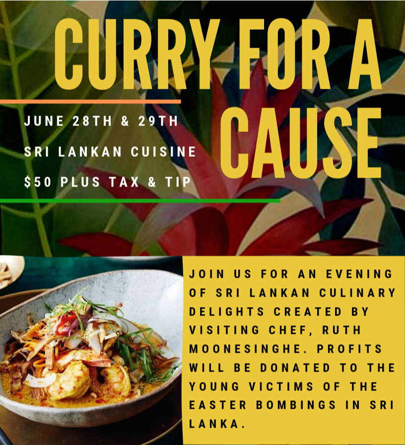 Curry For a Cause June 28 and 29