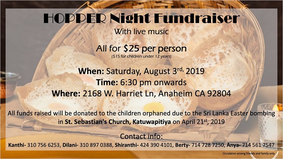 Hopper Night Fundraiser With Live Music