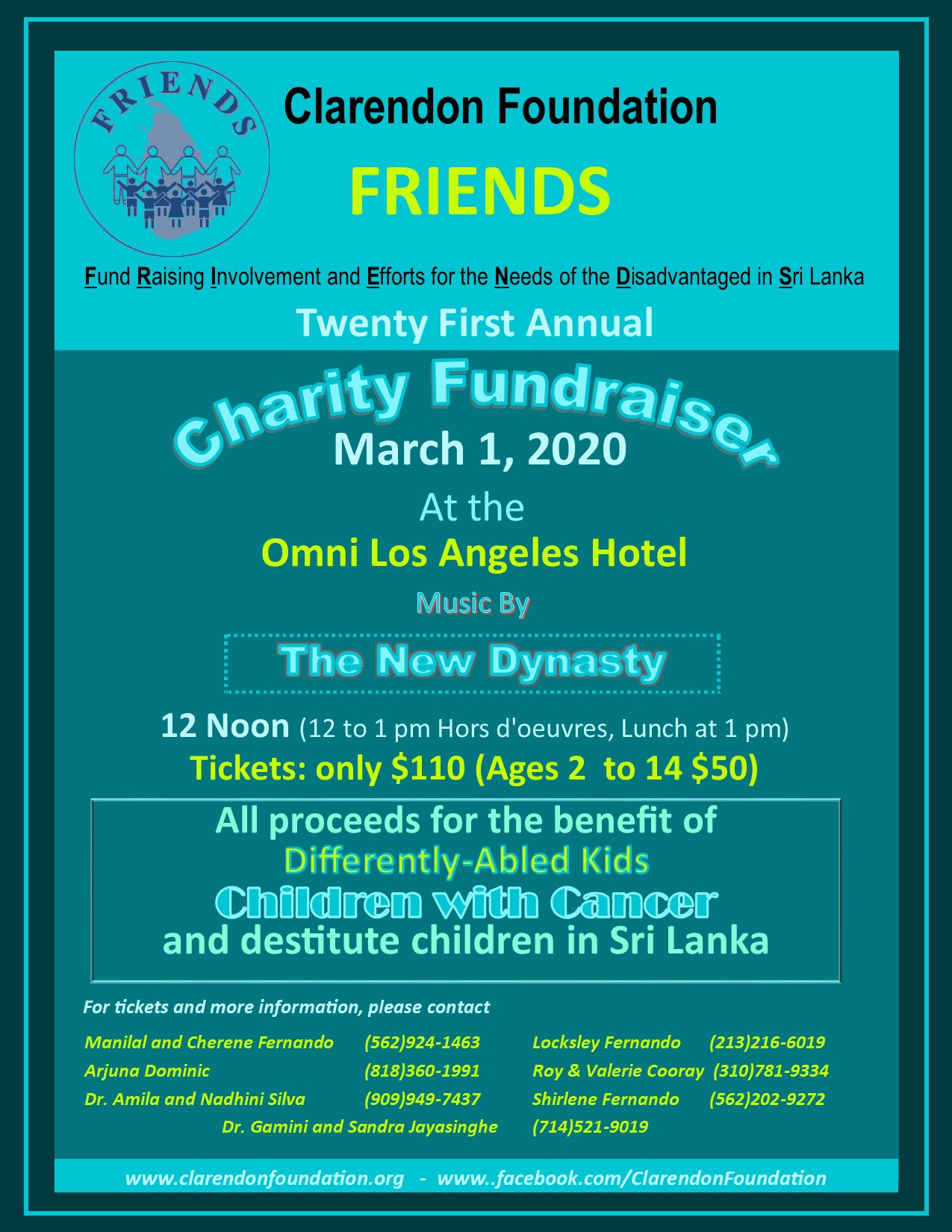 Friends - Charity Fundraiser