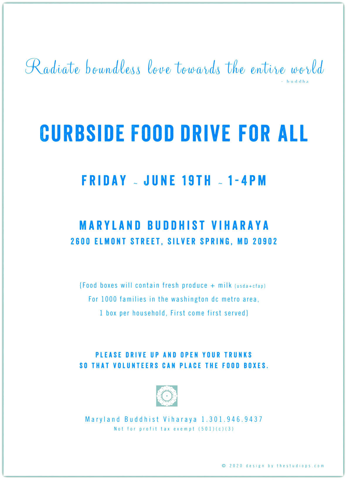 CURBSIDE FOOD DRIVE FOR ALL