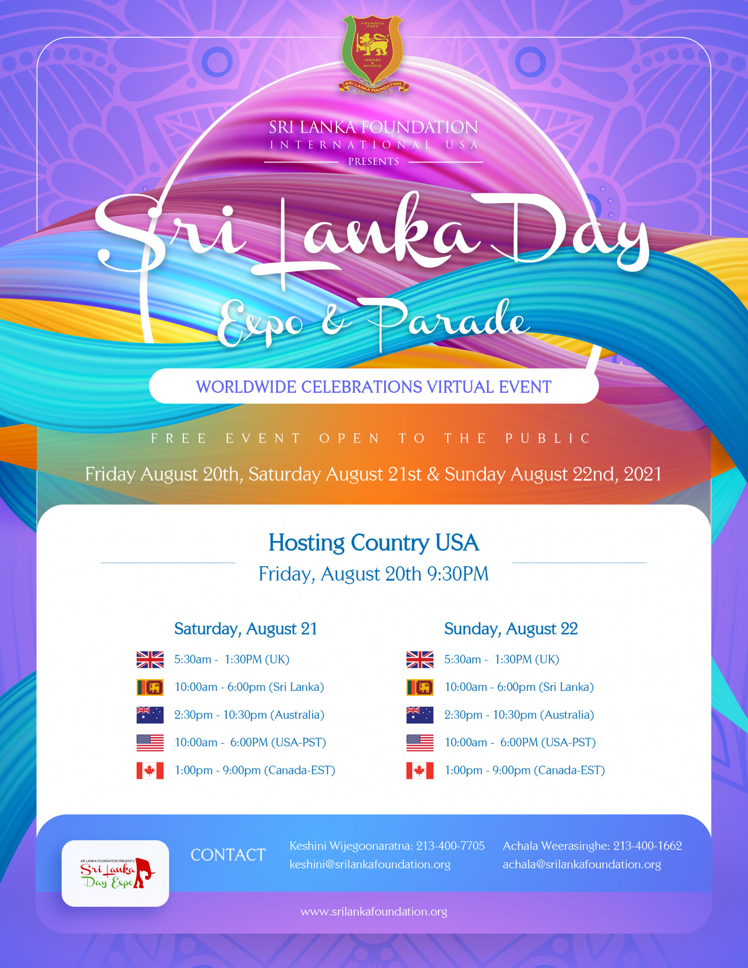 Sri Lanka Day Expo 2021