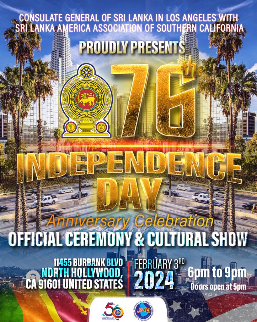 76th Sri Lankan Independence Day in Los Angeles