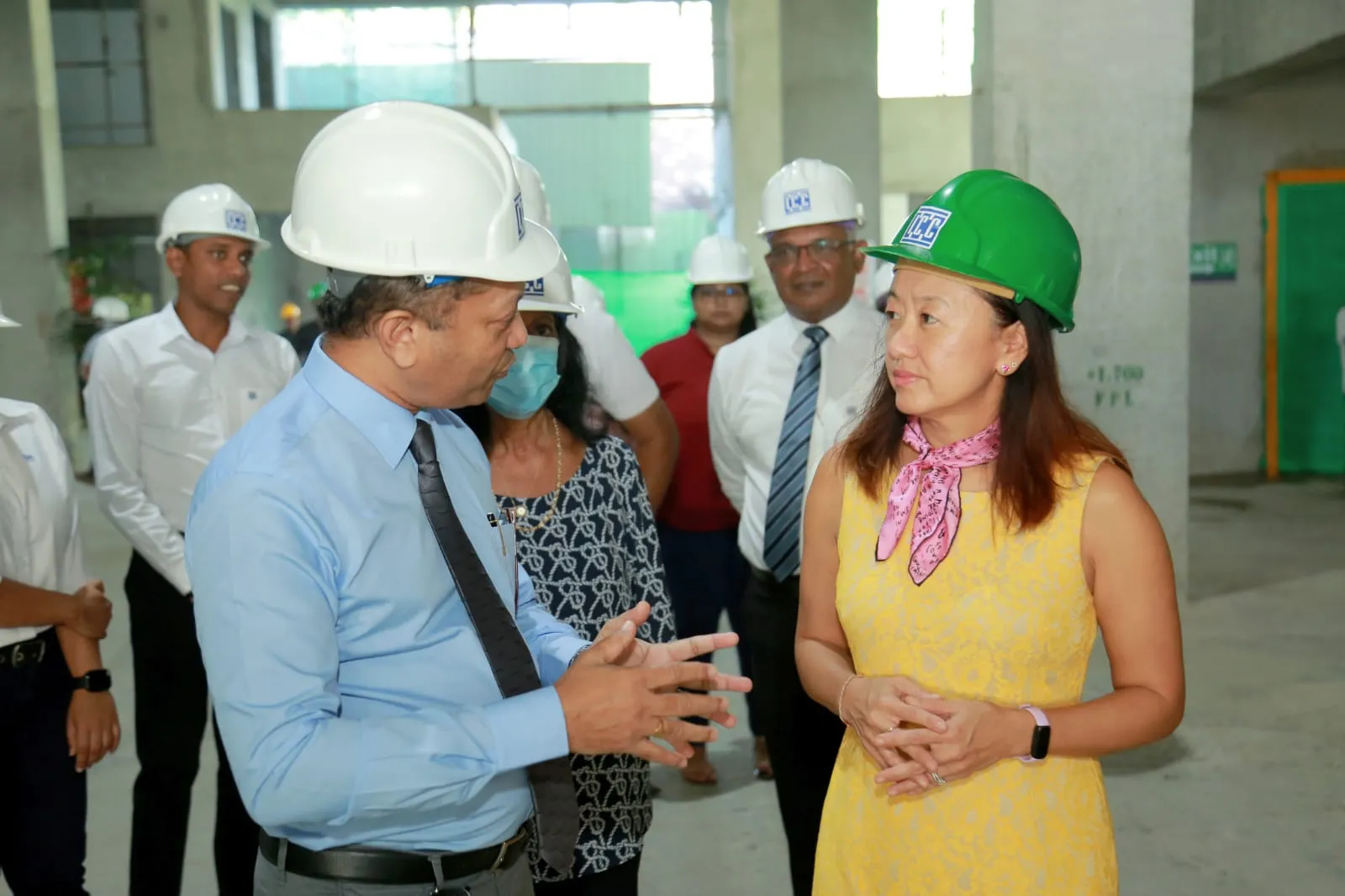 U.S. Ambassador To Sri Lanka Visited The LAMC Hospital In Sri Lanka