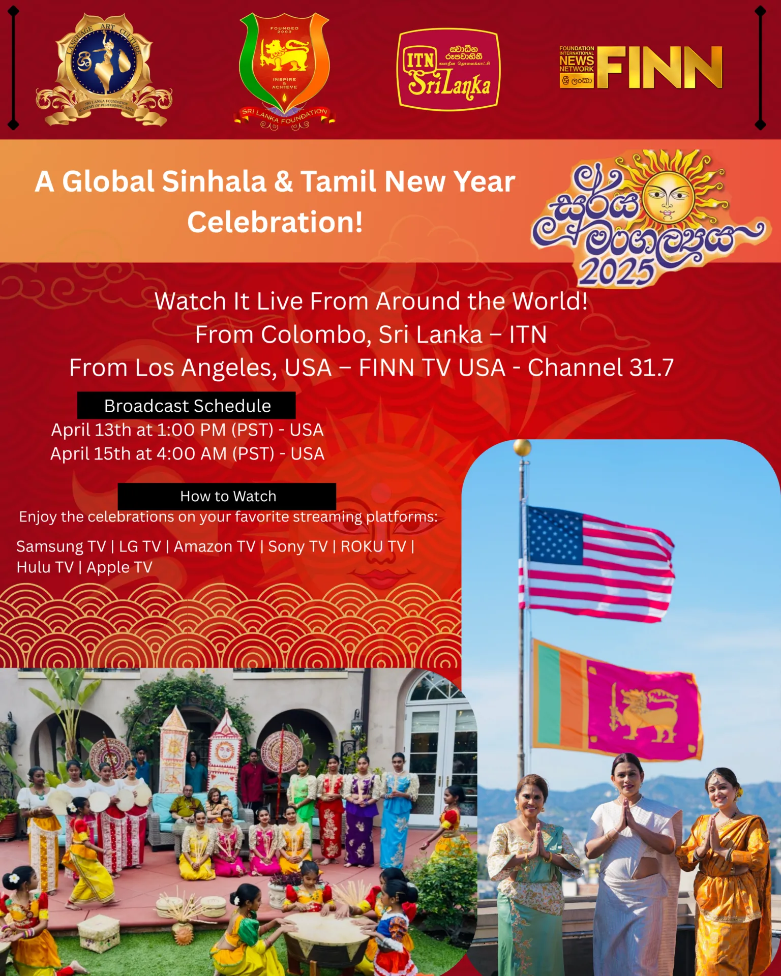 A Global Sinhala & Tamil New Year Celebration!